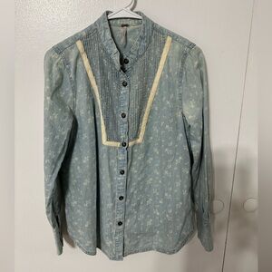 Free People button down